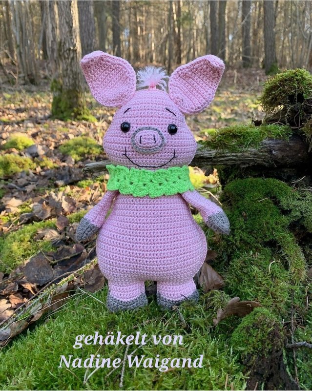 Häkelanleitung Schweinchen "Specky" - Bild 8