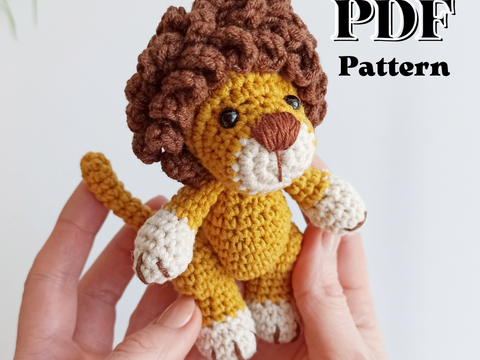 Lion crochet pattern