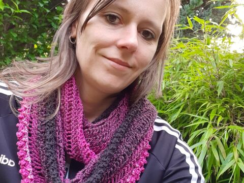 Loop "vielfalt" Häkelanleitung Loop-Schal
