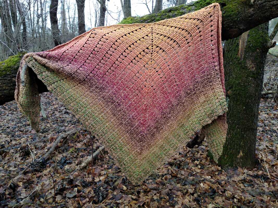 Häkelanleitung - Tuch "Evina" - Bild 7