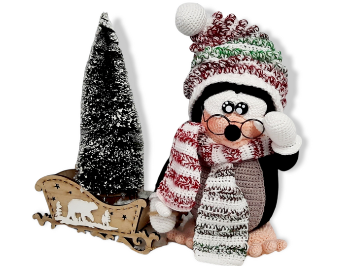 Crochet Pattern " Bodo Buddel" The little mole *Winter Edition*