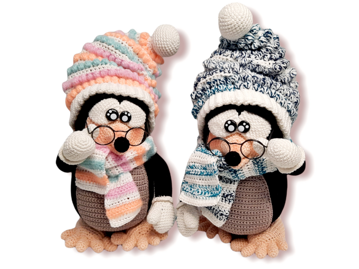 Crochet Pattern " Bodo Buddel" The little mole *Winter Edition*