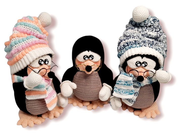 Crochet Pattern " Bodo Buddel" The little mole *Winter Edition*