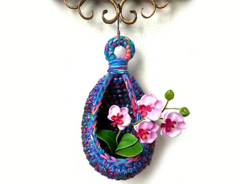 CoCon-Utensilo aus Wollresten