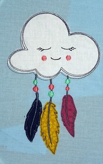 Doodle Boho Stickdatei Set