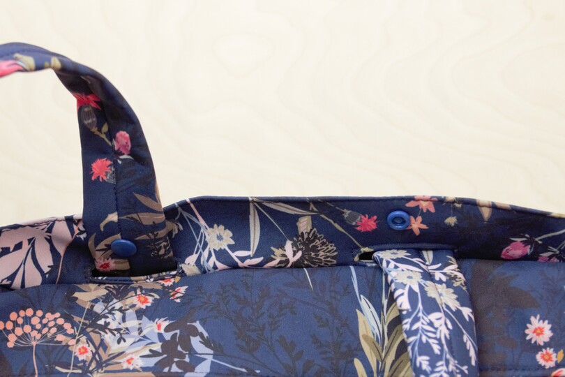 Rucksacktasche – Handtasche & Rucksack in einem – Anleitung & Schnittmuster