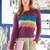 Strickanleitung: Sportlich: Pulli mit Intarsien-Streifen