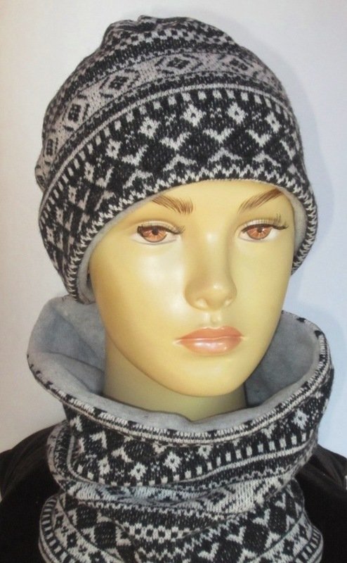 Schnitt und Anleitung Pudelmütze und Loop 9 Größen - Bild 7