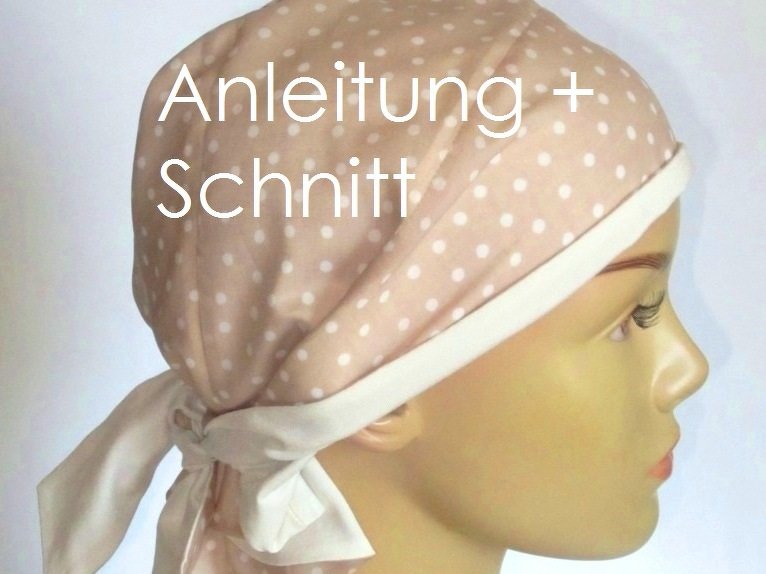 Schnitt und Anleitung Wende-Piratentuch Freizeit und Chemotherapie