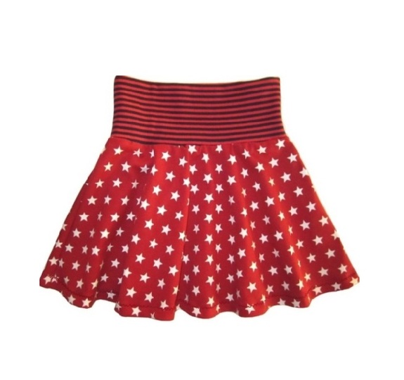 Flared Skirt Instructions + Pattern Sizes 9M-10