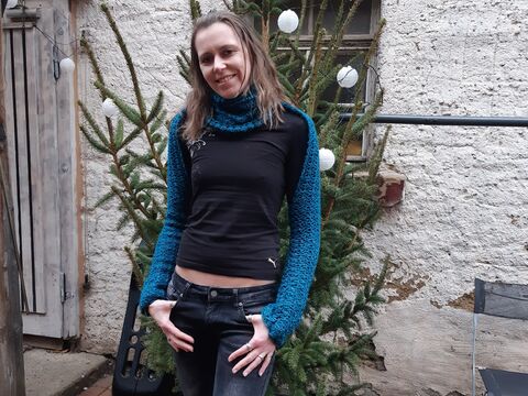 Ärmelschal Häkelanleitung Schal häkeln