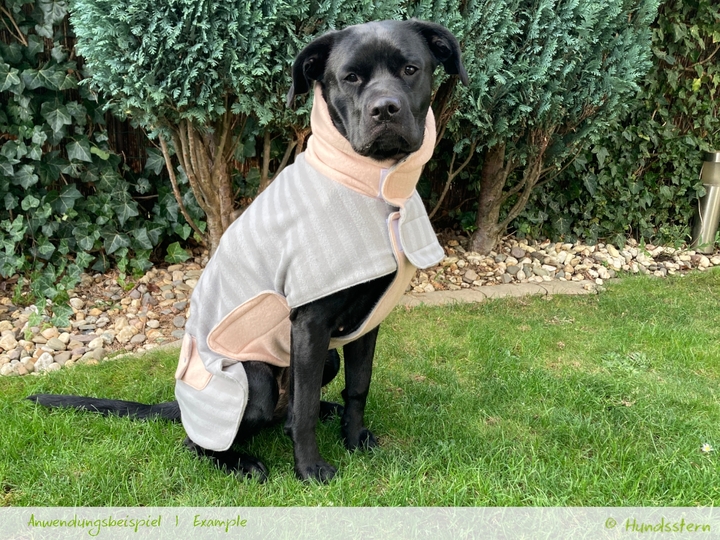 Ergänzungs-Set für Hundemantel PELERIN. Nähanleitung+Schnitt