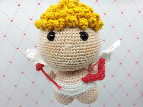 Amor - Valentinsengel - Häkelanleitung
