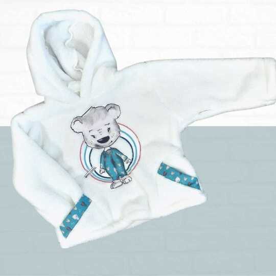 Hoodie Inga und Immo Gr. 62-152 Schnittmuster