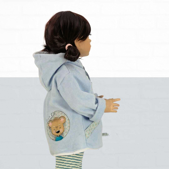 Hoodie Inga und Immo Gr. 62-152 Schnittmuster