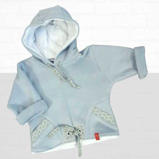 Hoodie Inga und Immo Gr. 62-152 Schnittmuster