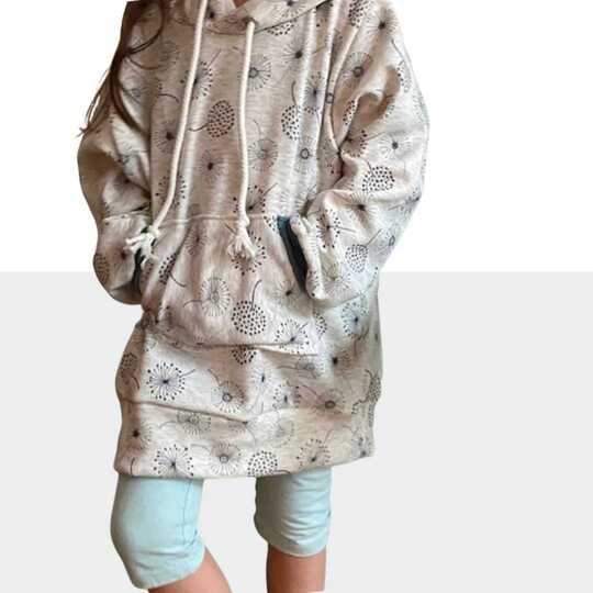 Hoodie Inga und Immo Gr. 62-152 Schnittmuster