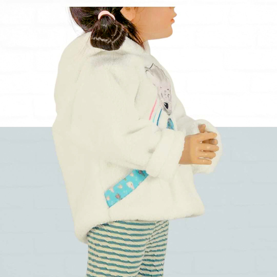 Hoodie Inga und Immo Gr. 62-152 Schnittmuster