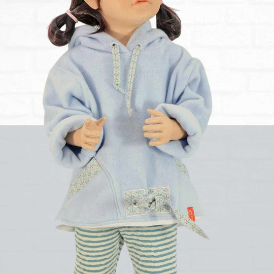 Hoodie Inga und Immo Gr. 62-152 Schnittmuster