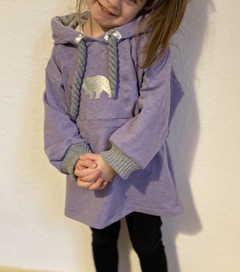 Hoodie Inga und Immo Gr. 62-152 Schnittmuster