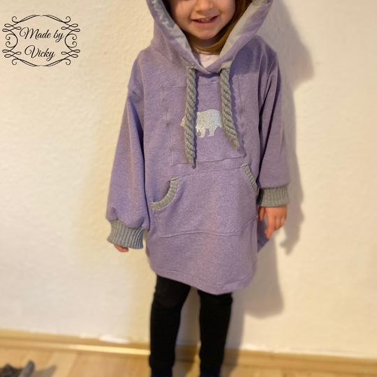 Hoodie Inga und Immo Gr. 62-152 Schnittmuster