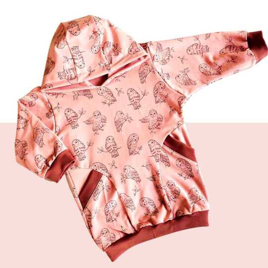 Hoodie Inga und Immo Gr. 62-152 Schnittmuster