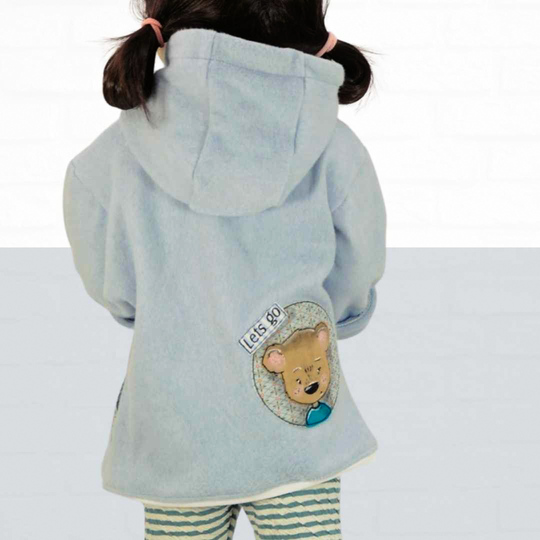 Hoodie Inga und Immo Gr. 62-152 Schnittmuster