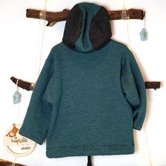 Hoodie Inga und Immo Gr. 62-152 Schnittmuster