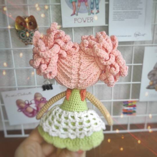 Häkelanleitung Puppe, Sophie das süße kleine Mädchen