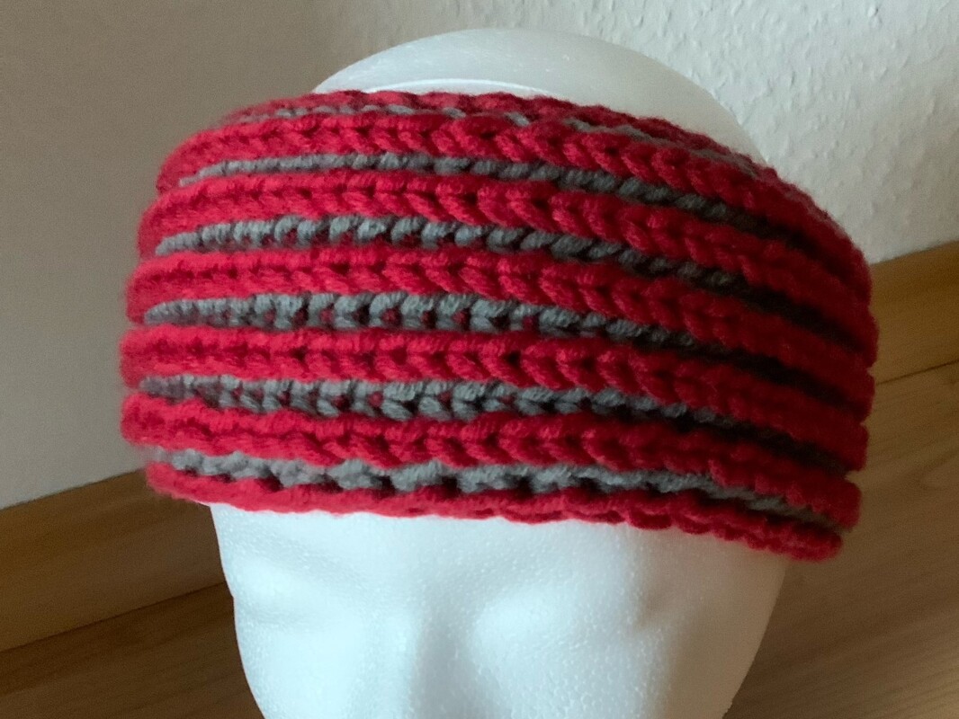 Anleitung Aimie - Stirnband in Brioche