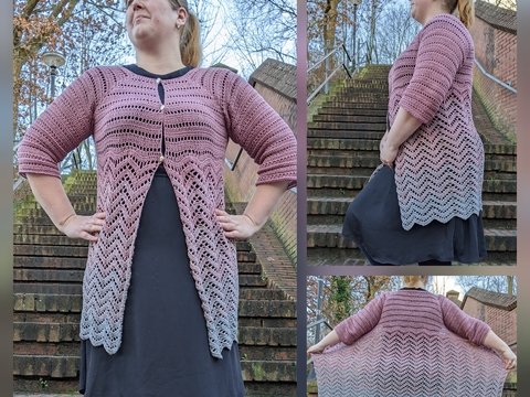 Euphrasia - Jacke-Weste-Mantel häkeln im RVO- alle Damengrößen