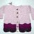 Strickanleitung * Baby Jacke * F&auml;chermuster * 2 Gr&ouml;&szlig;en