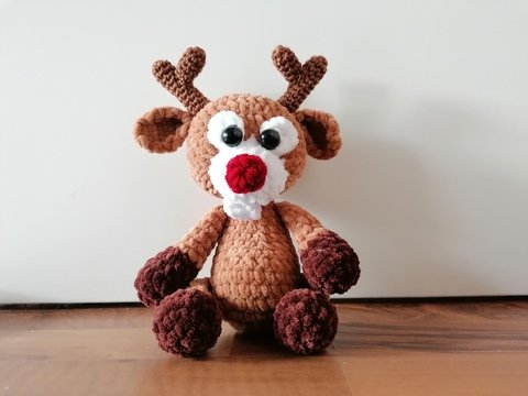 Baby Rentier Häkelanleitung