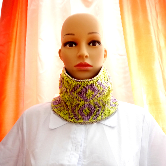 knitting pattern double face loop Daiya