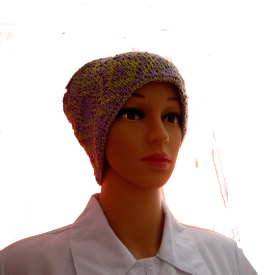 knitting pattern double face loop Daiya