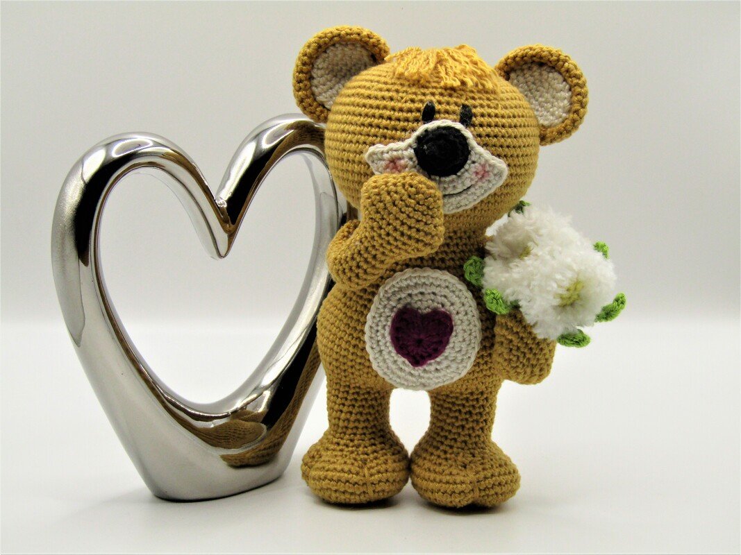 Häkelanleitung Bärchen Valentin - Bild 2