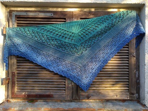 Häkelanleitung Tuch Robin