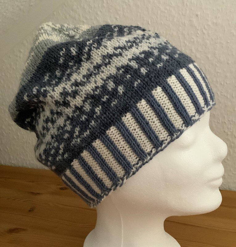 Anleitung Afry - Beanie mit Norwegerstyle