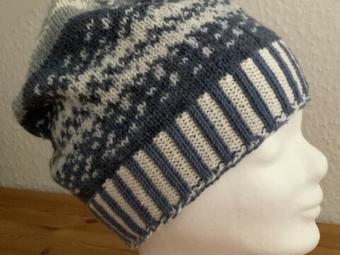 Anleitung Afry - Beanie mit Norwegerstyle