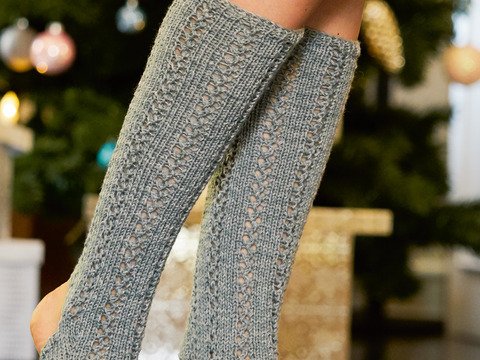 Strickanleitung: Sportliche Yoga-Socken