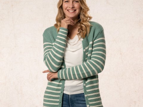 Strickanleitung Damenjacke "Milano" 762155