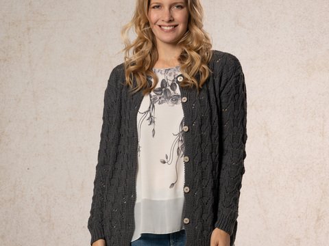 Strickanleitung Damenjacke "Ancona" 762170