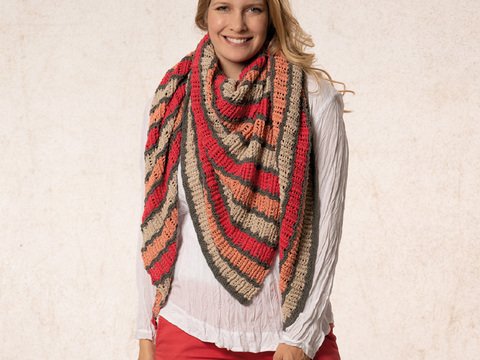 Strickanleitung Dreiecktuch "Macau" 762157