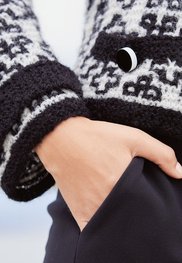 Strickanleitung: Très chic - die Kastenjacke im Chanel-Stil