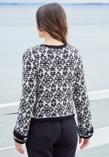 Strickanleitung: Très chic - die Kastenjacke im Chanel-Stil