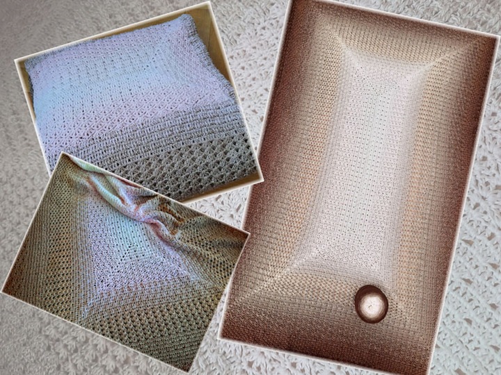 Häkelanleitung Decke Tagesdecke Sienna