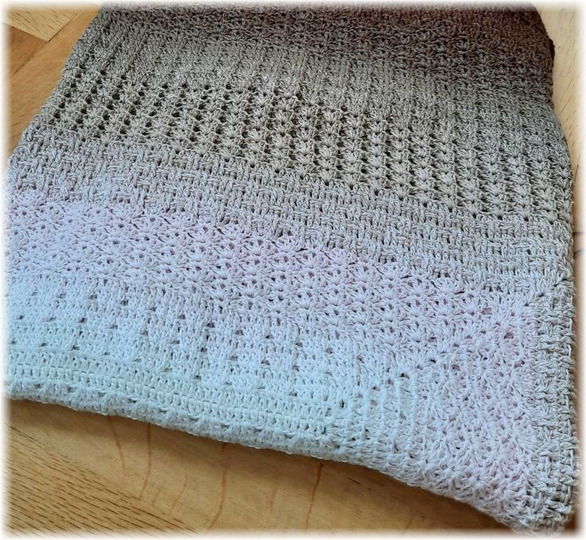 Häkelanleitung Decke Tagesdecke Sienna