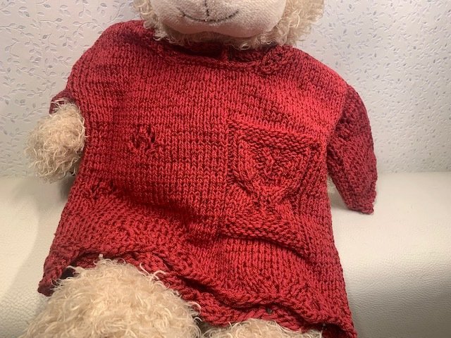 Knitting pattern for the baby jumper "Papillon" in 3 sizes - Image 3