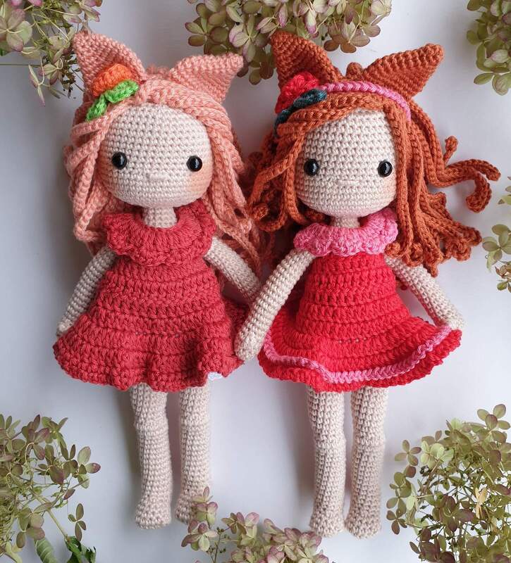 Häkelanleitung Puppe Hiko