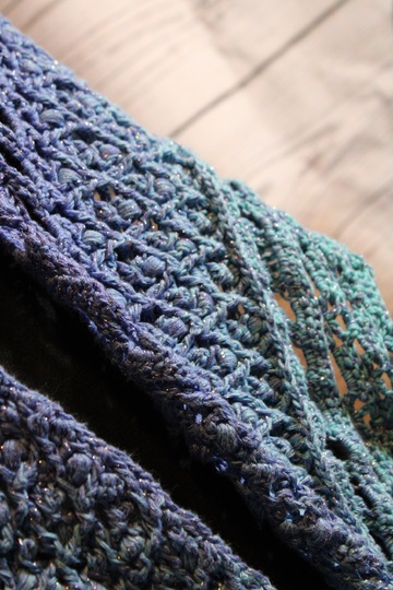 Häkelanleitung Fisimatenten flaches Dreieckstuch